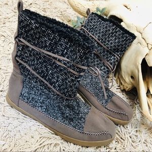 Madden Girl - Jackman, heather and suede boots